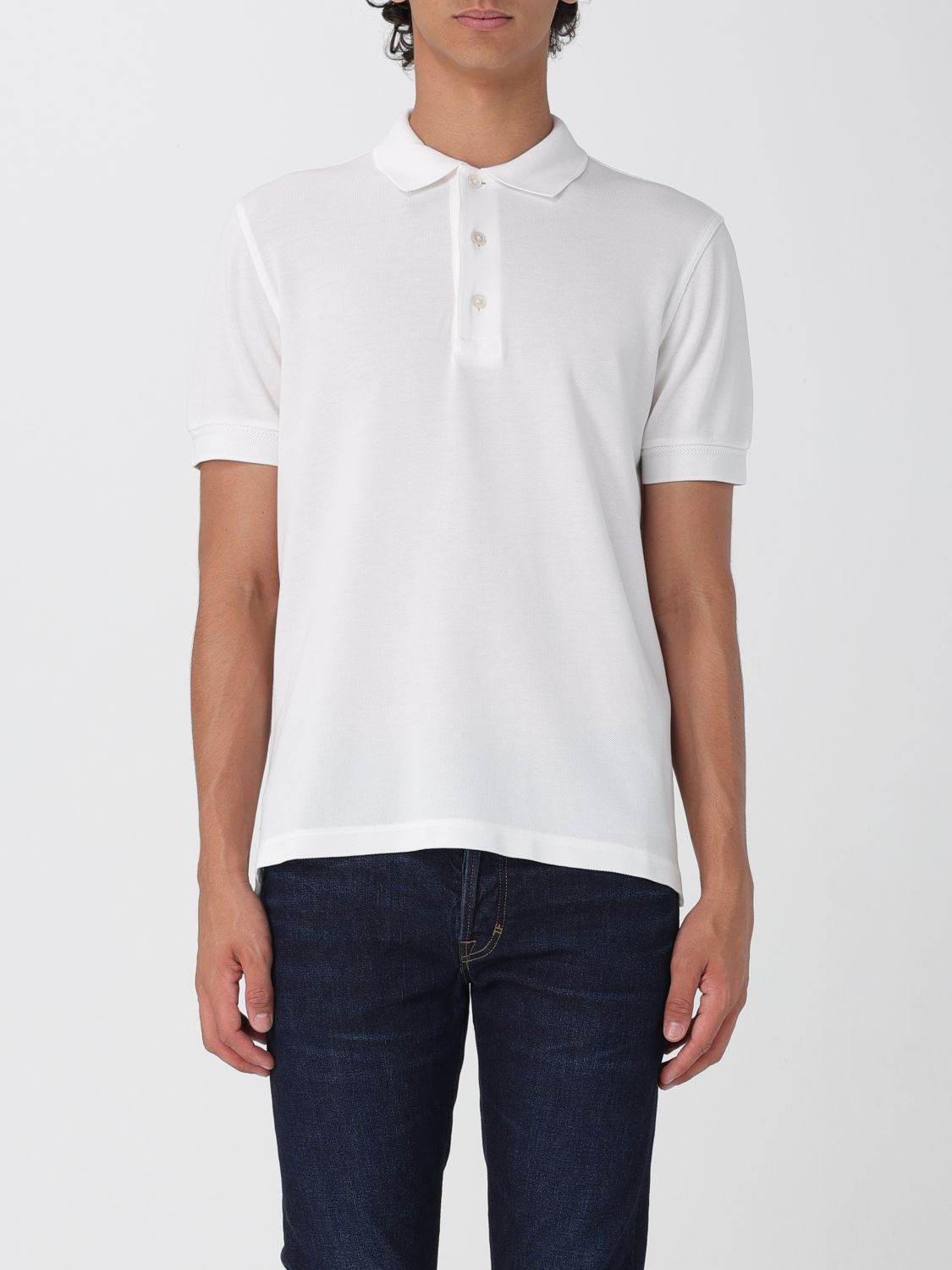 [Tom Ford] T-shirts Short Sleeve FW25 JPS011JMT013 AW002