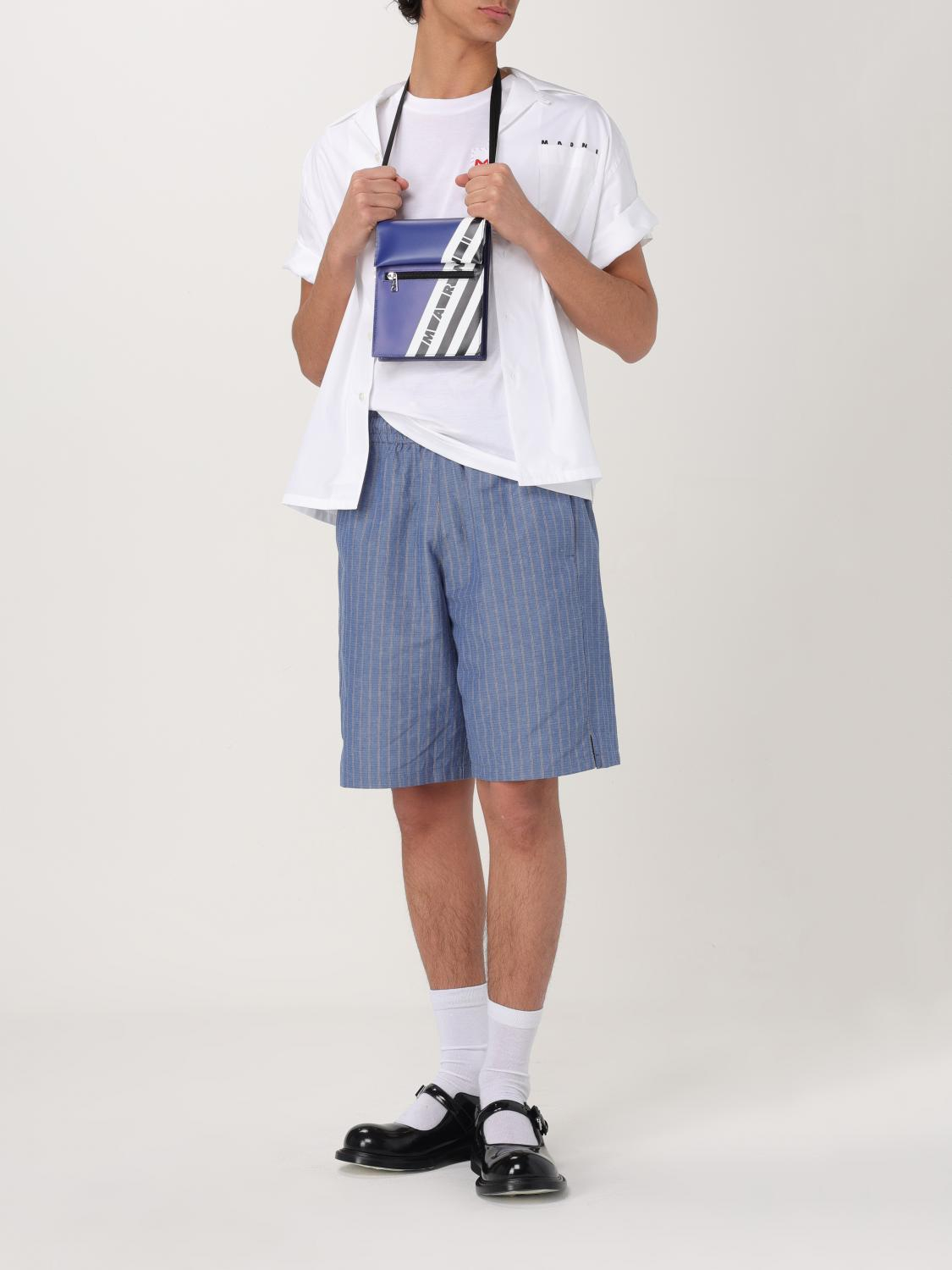 [Marni] T-shirts Short Sleeve FW25 HUMU0198X0UTC446 00W01