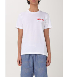 [Marni] T-shirts Short Sleeve FW25 HUMU0198X0UTC446 00W01