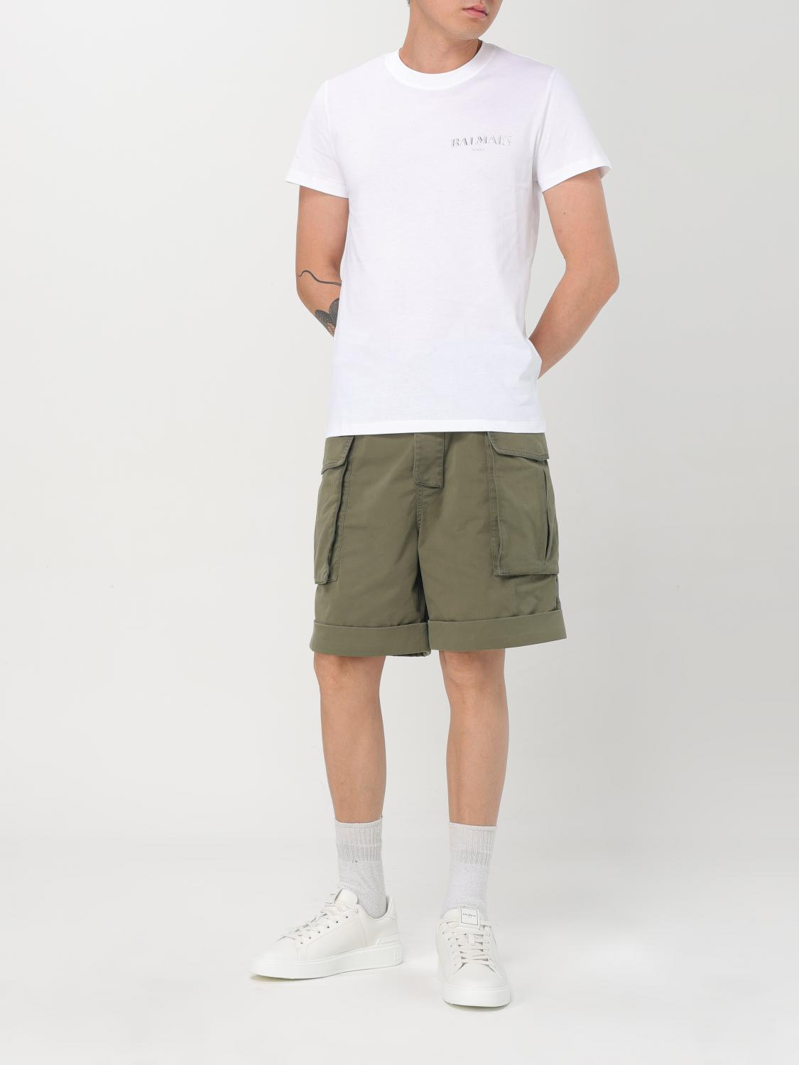 [Balmain] T-shirts Short Sleeve FW25 EH1EF000GD84 0HF