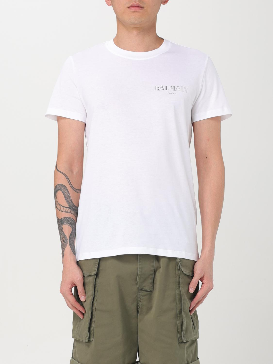 [Balmain] T-shirts Short Sleeve FW25 EH1EF000GD84 0HF