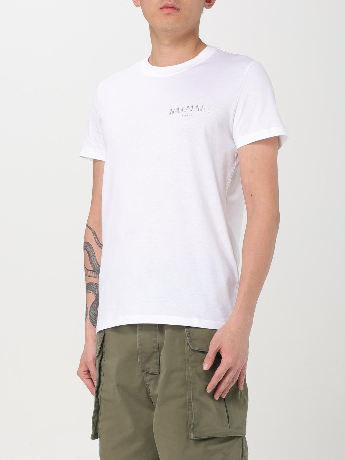 [Balmain] T-shirts Short Sleeve FW25 EH1EF000GD84 0HF
