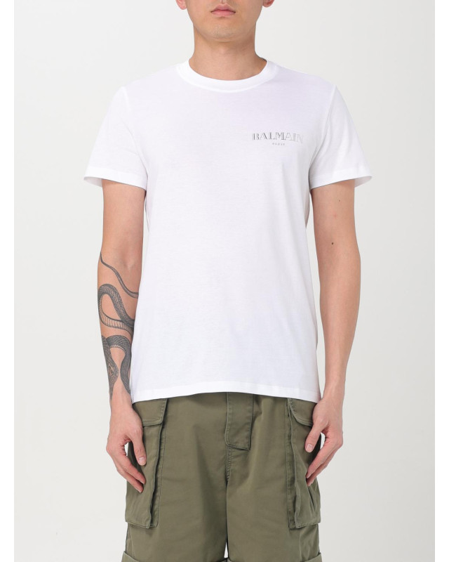 [Balmain] T-shirts Short Sleeve FW25 EH1EF000GD84 0HF