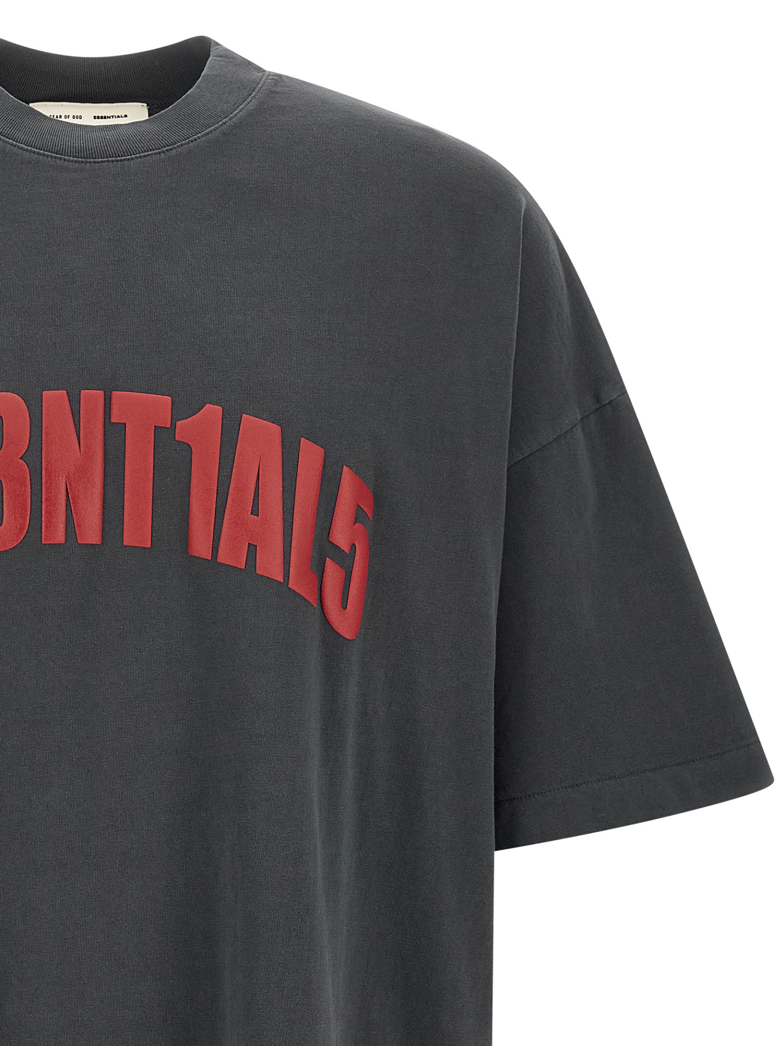 [FEAR OF GOD ESSENTIAL] T-shirts Short Sleeve FW25 125HO254562FIRONGREY
