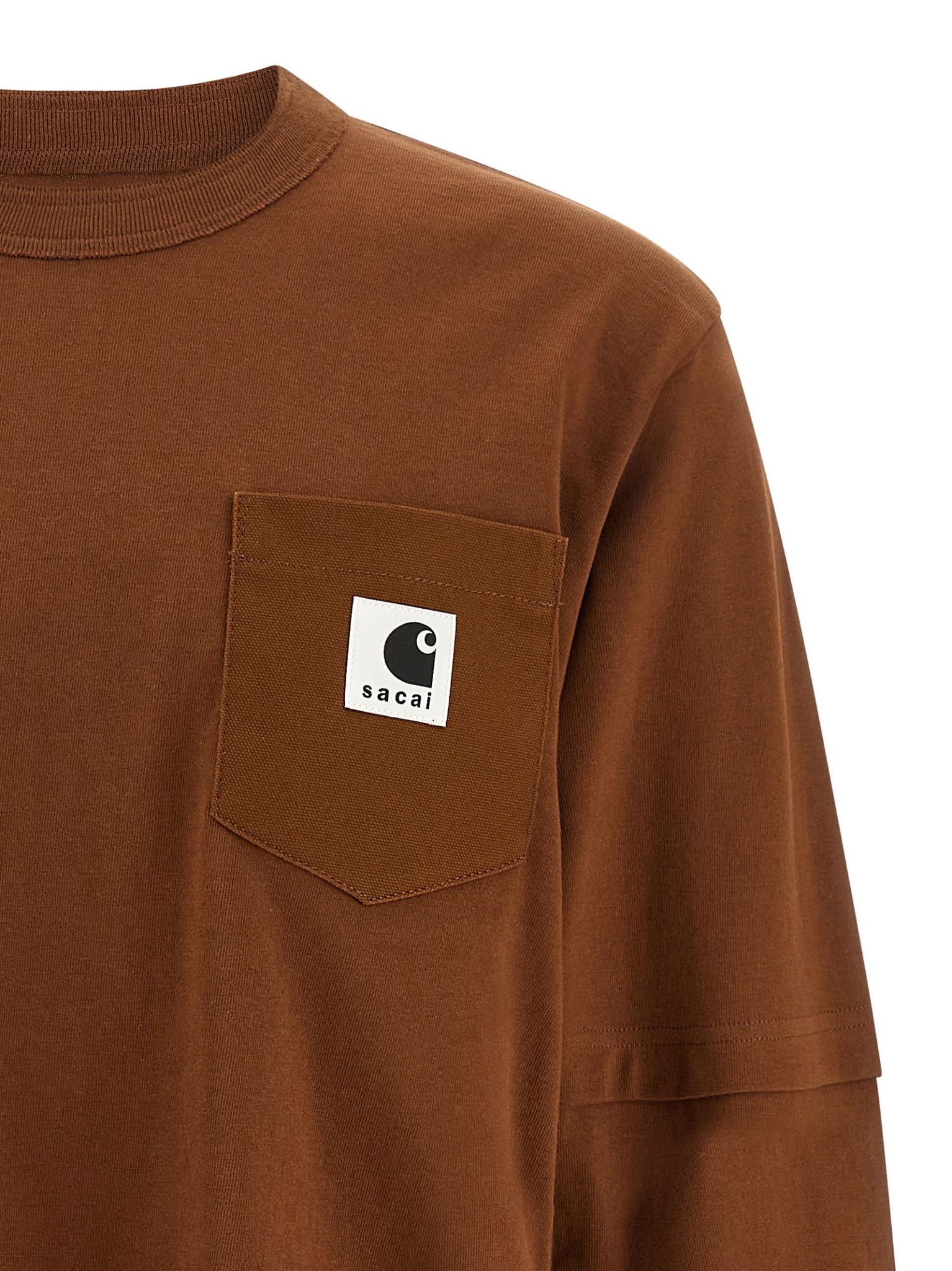 [Sacai] T-shirts Long Sleeve FW25 2500994S642