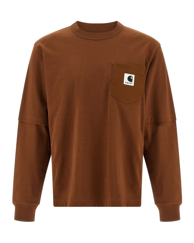 [Sacai] T-shirts Long Sleeve FW25 2500994S642