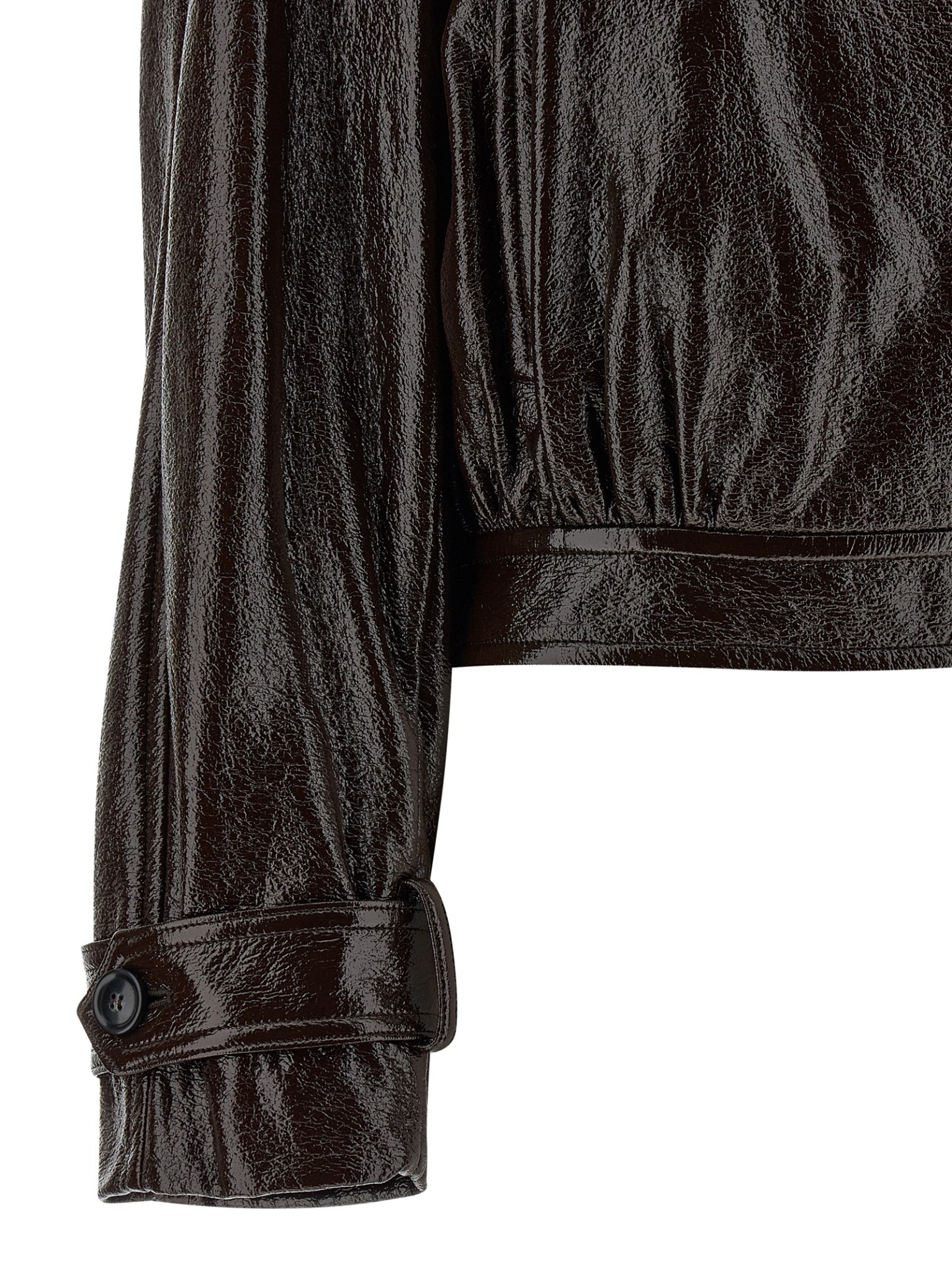 [SPORTMAX] Leather Jacket FW25 2522086063600002