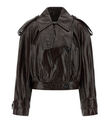 [SPORTMAX] Leather Jacket FW25 2522086063600002