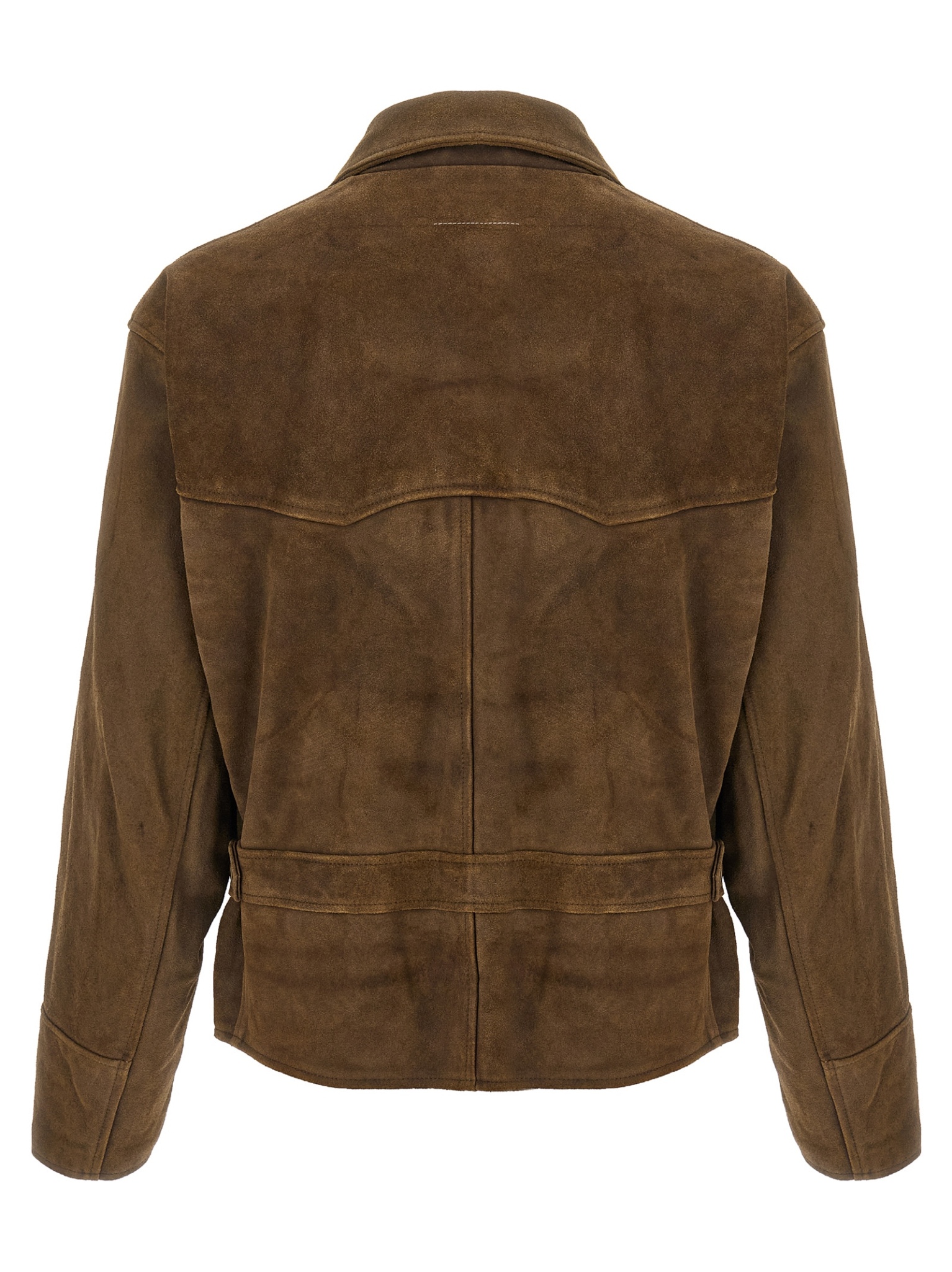 [MM6 Maison Margiela] Leather Jacket FW25 SH2AM0037M07012124
