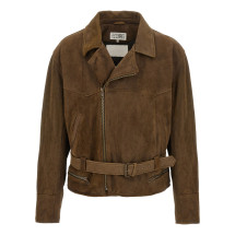 [MM6 Maison Margiela] Leather Jacket FW25 SH2AM0037M07012124