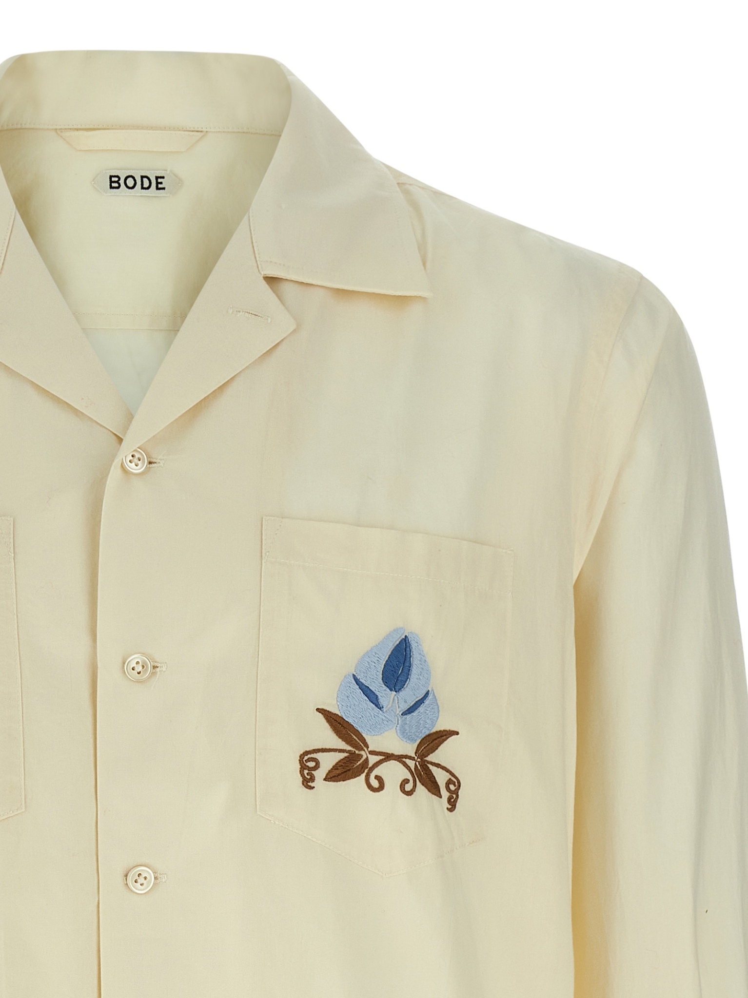 [BODE] Shirts Long Sleeve FW25 MRF25SH033CREAM