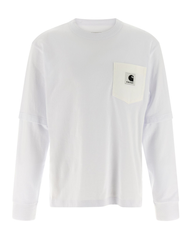 [Sacai] T-shirts Long Sleeve FW25 2500994S101