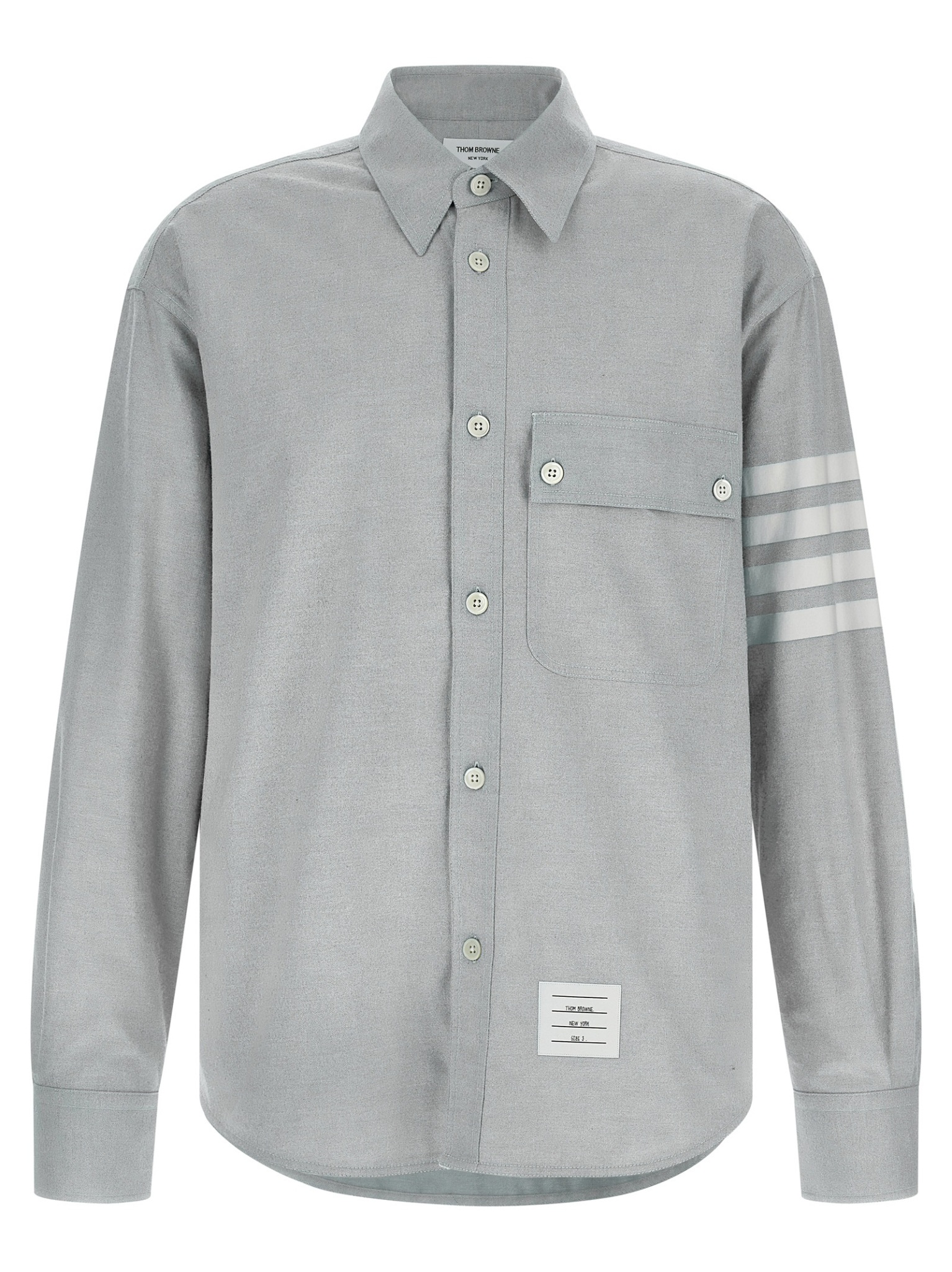 [Thom Browne] Shirts Long Sleeve FW25 MWL420AF0325035