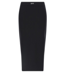 [Off-White] Long skirt FW25 OWCW00PF25JER00110011001