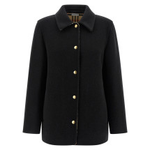 [Burberry] Casual Jacket FW25 8115289BLACKSANDIPCHECK