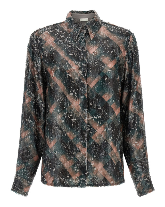 [DRIES VAN NOTEN] Shirts Long Sleeve FW25 2520107632316605