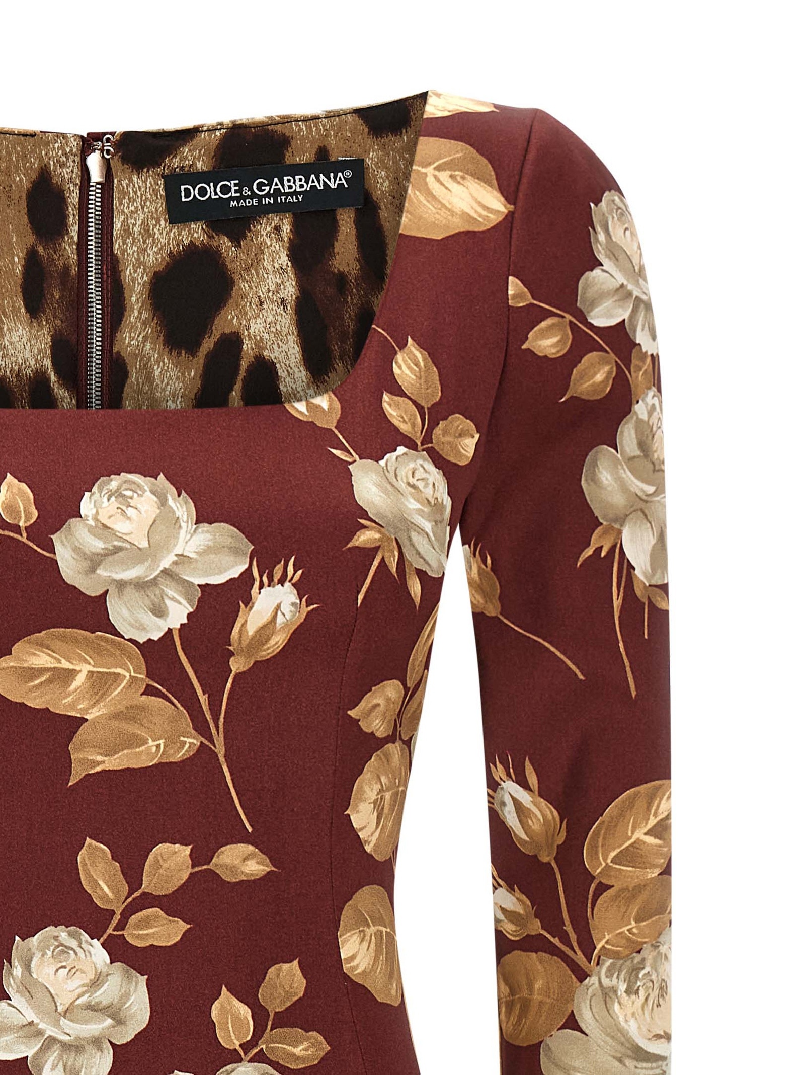 [Dolce & Gabbana] Long sleeve dress FW25 F6TYGTFSIB8HR5QQ