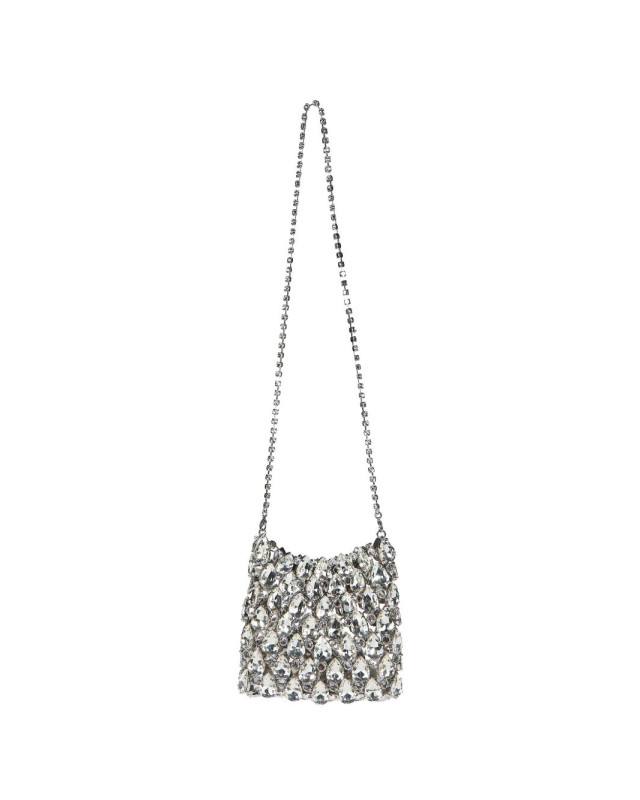 [Self - portrait] Clutch bag SS26 SS26-310-SLSILVER