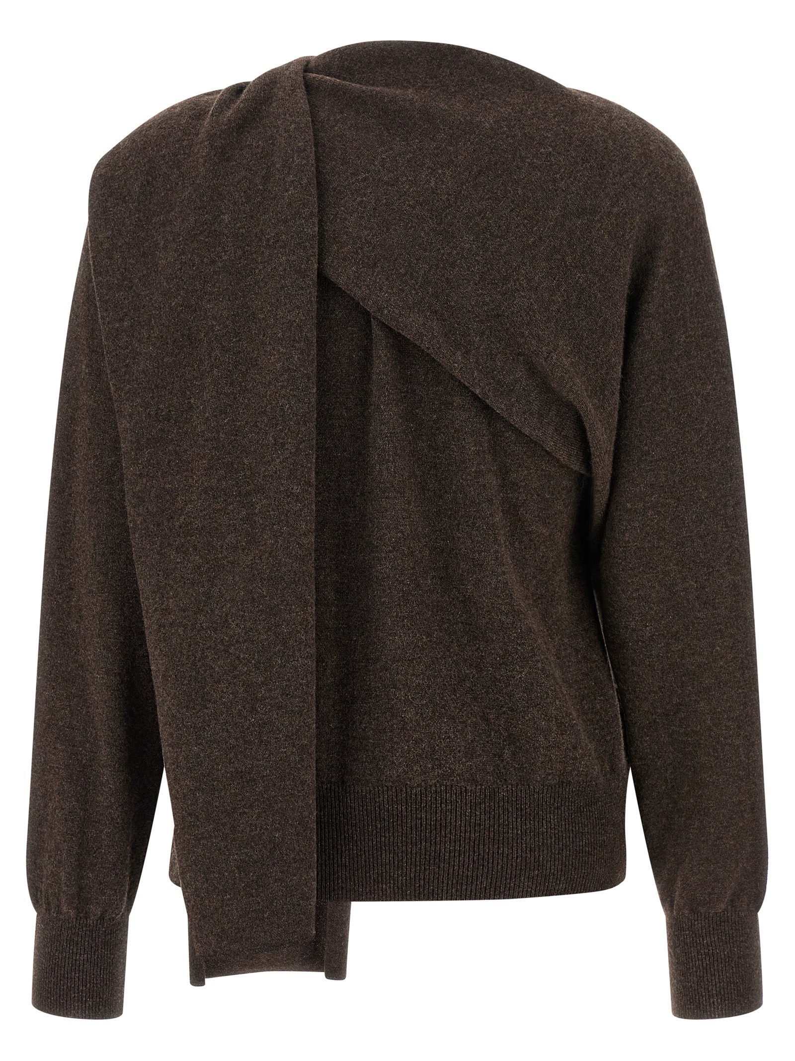 [Ferragamo] Cardigan FW25 785853CLAYMELANGE