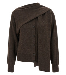 [Ferragamo] Cardigan FW25 785853CLAYMELANGE