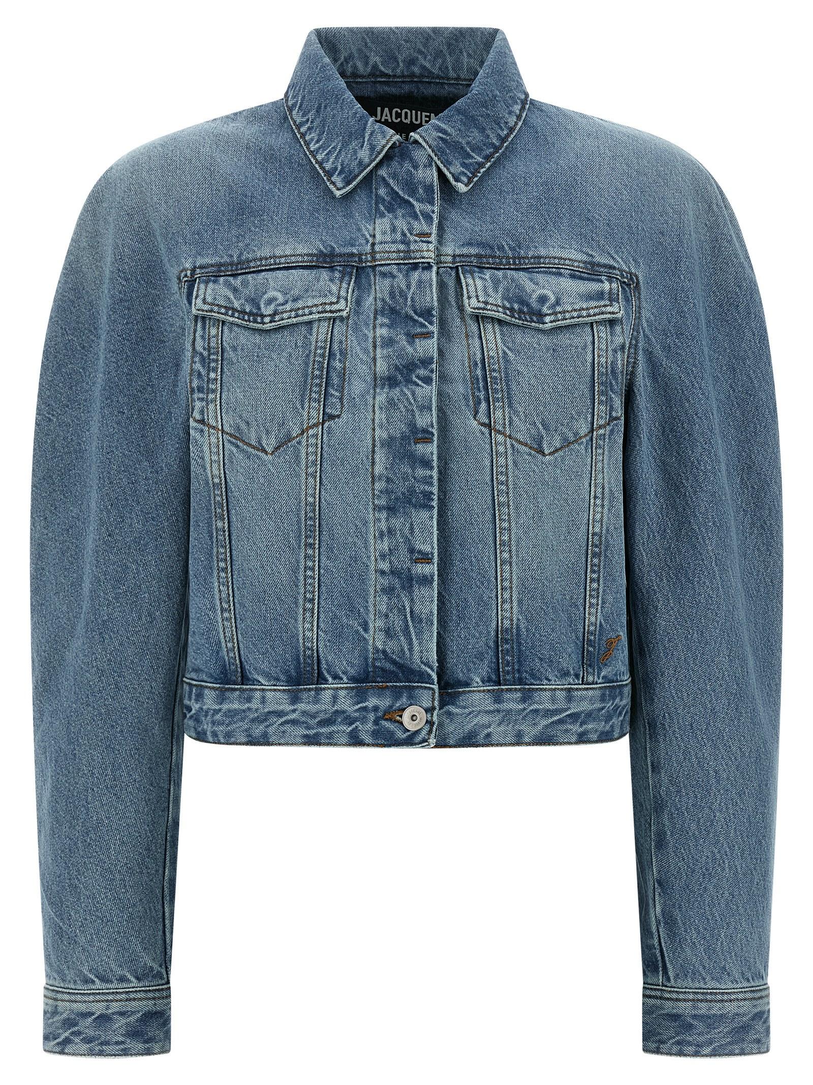 [JACQUEMUS] Denim Jacket FW25 25HJAW00112AD0003833C