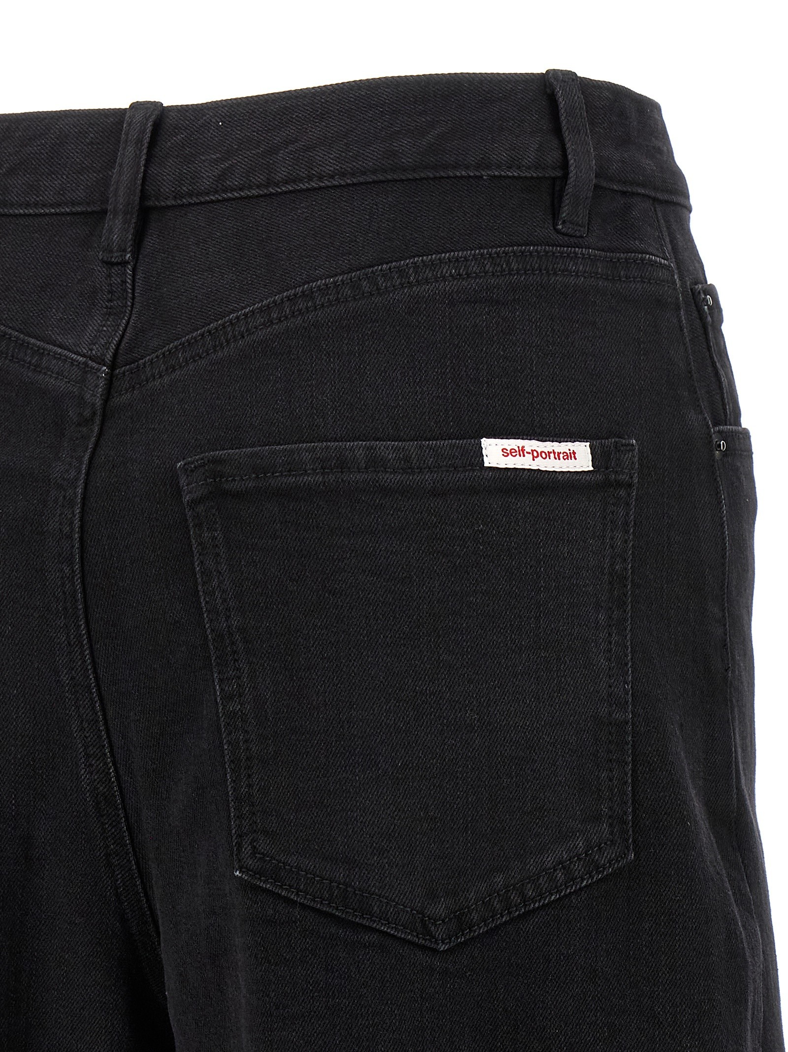 [SELF PORTRAIT] Jeans FW25 PF25827PBBLACK