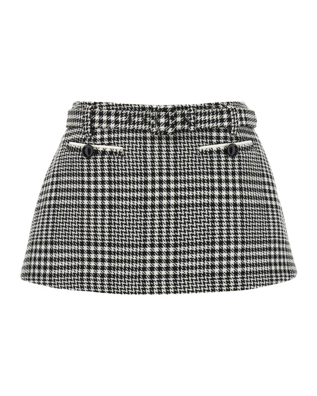 [SELF PORTRAIT] Shorts FW25 PF25111SKBWBLACKANDWHITE