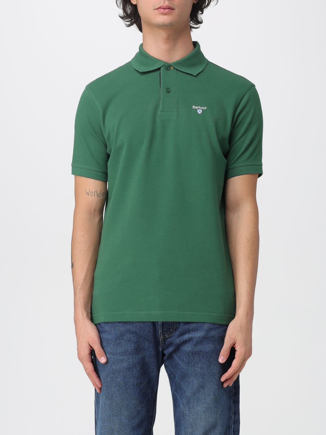 [Barbour] T-shirts Short Sleeve SS26 MML0012 OL72