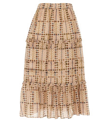 [Marant Etoile] Long skirt SS25 JU0239FAC1J19E23EC