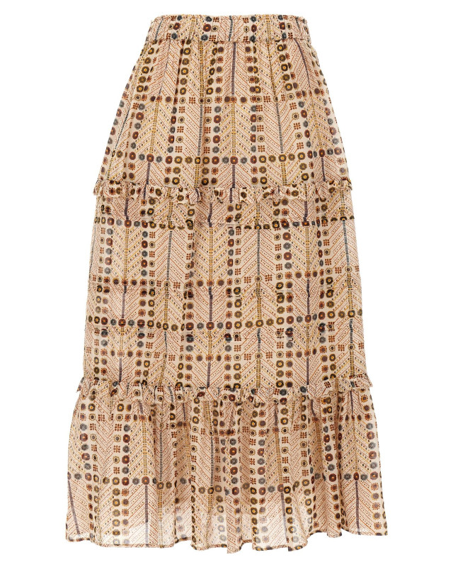 [Marant Etoile] Long skirt SS25 JU0239FAC1J19E23EC