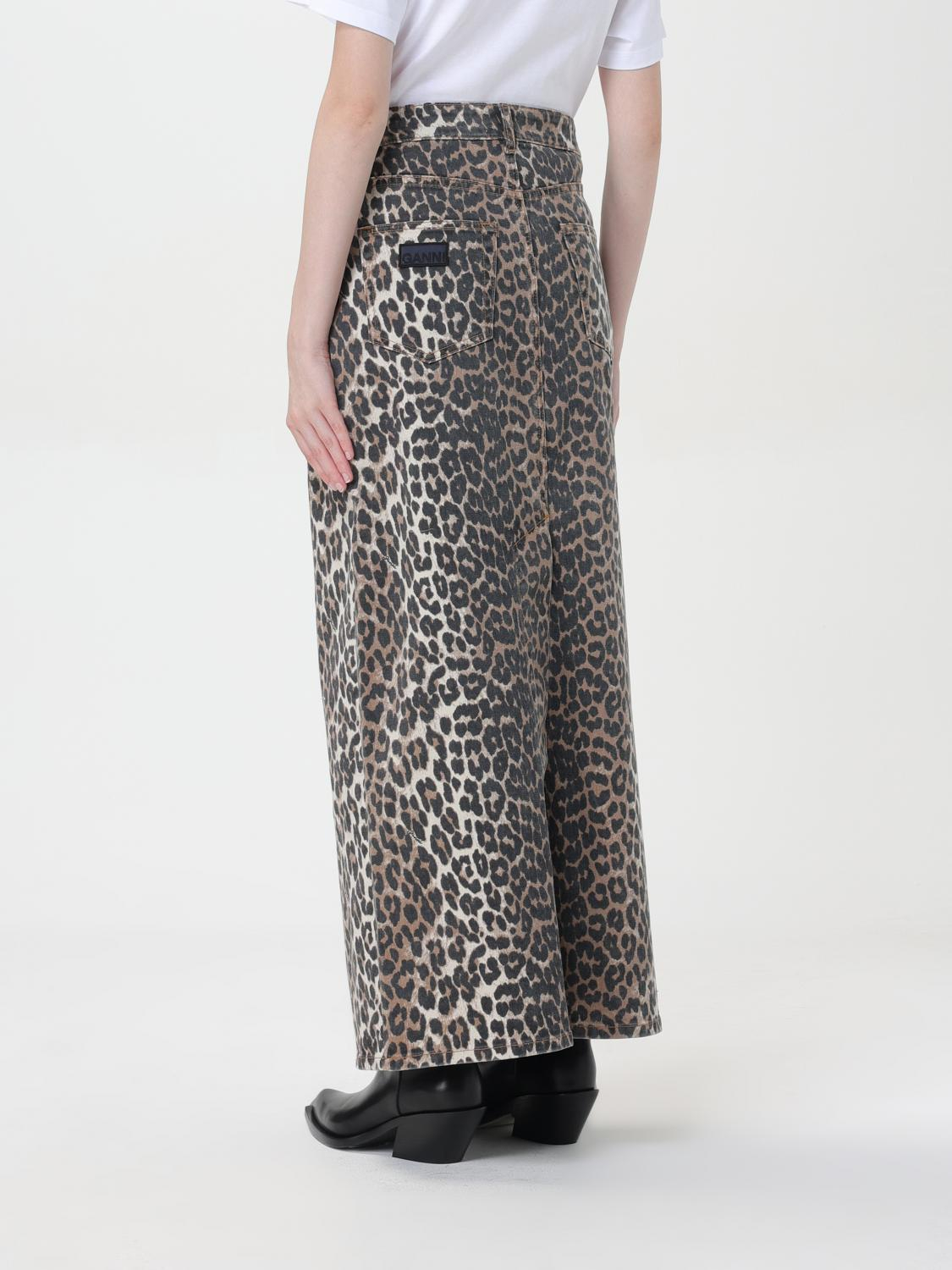 [GANNI] Long skirt FW25 J1445 943