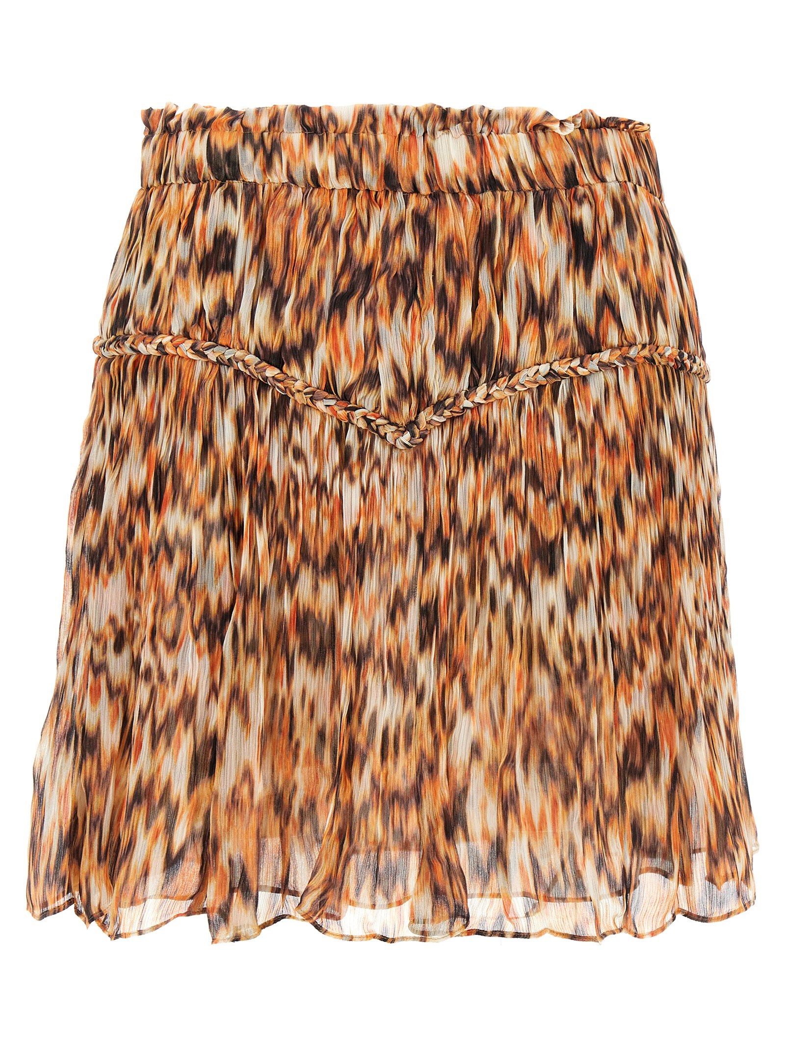 [Isabel Marant] Mini skirt SS25 JU0357FAC2J05I11OR