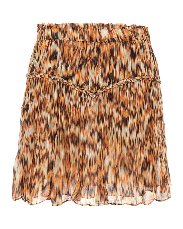[Isabel Marant] Mini skirt SS25 JU0357FAC2J05I11OR