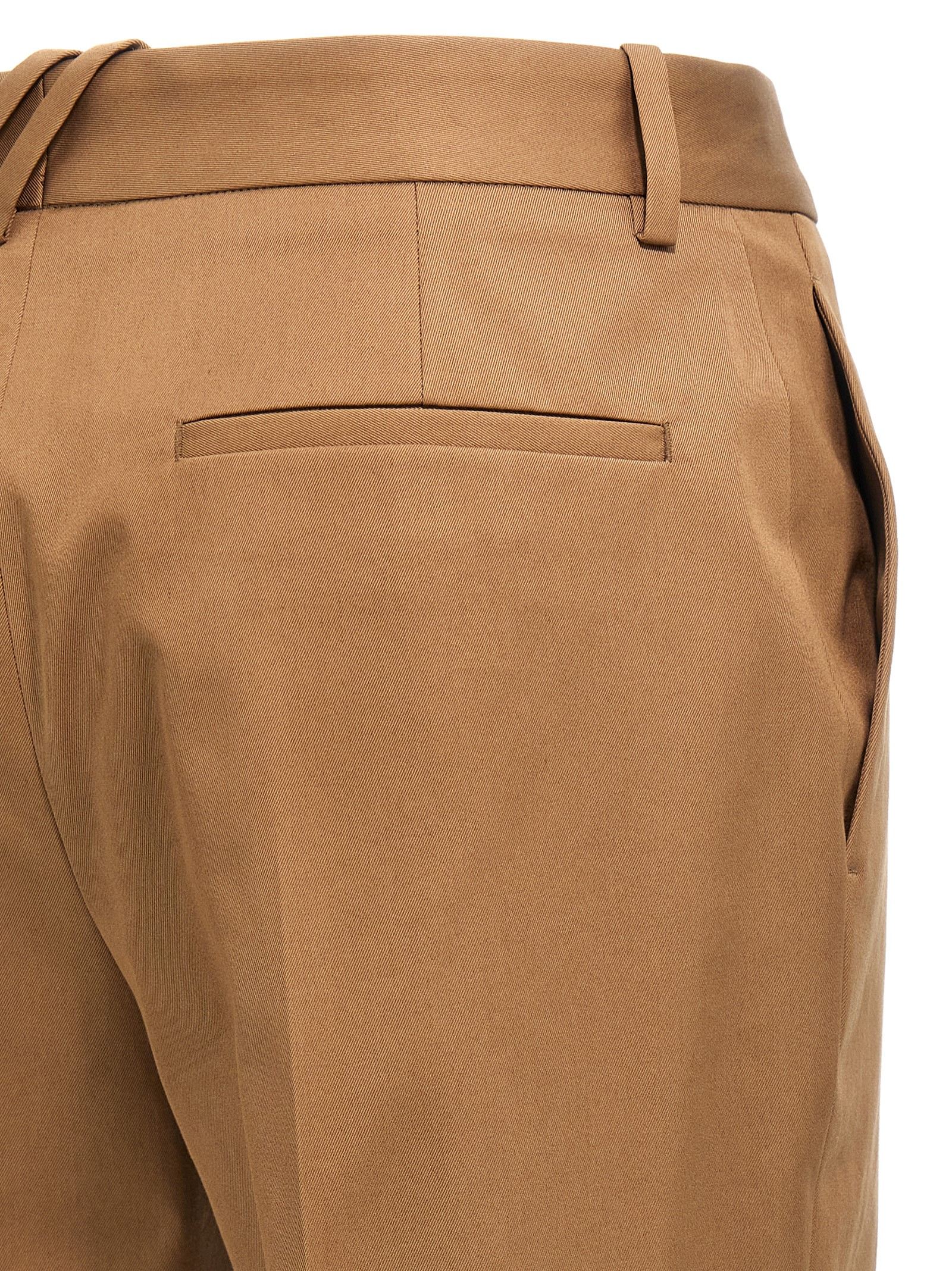 [Burberry] Trousers SS25 8106370WARMCOCOA