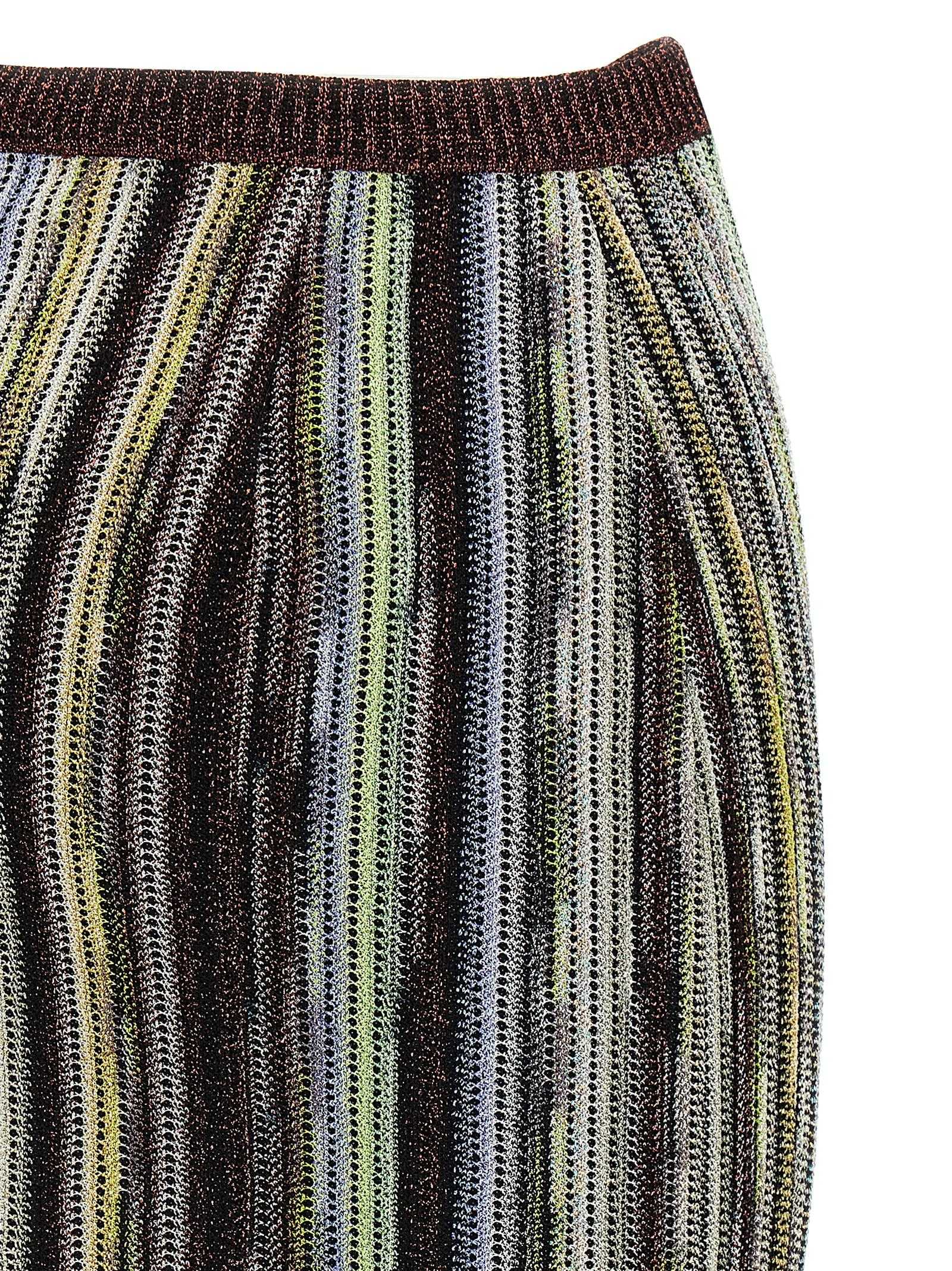[MISSONI] Mini skirt SS25 DS25SH0IBR002HSM9KS
