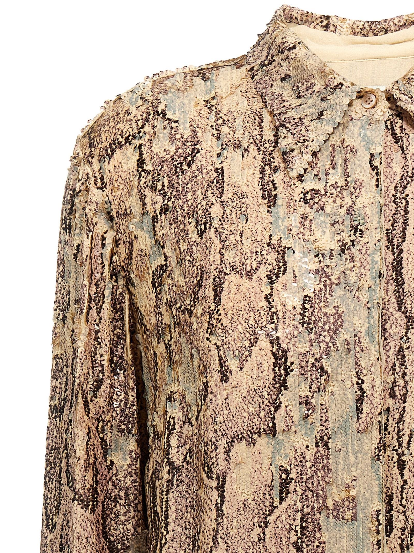 [DRIES VAN NOTEN] Shirts Long Sleeve SS25 2510107611482403