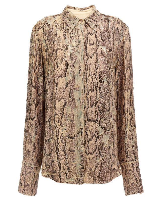 [DRIES VAN NOTEN] Shirts Long Sleeve SS25 2510107611482403