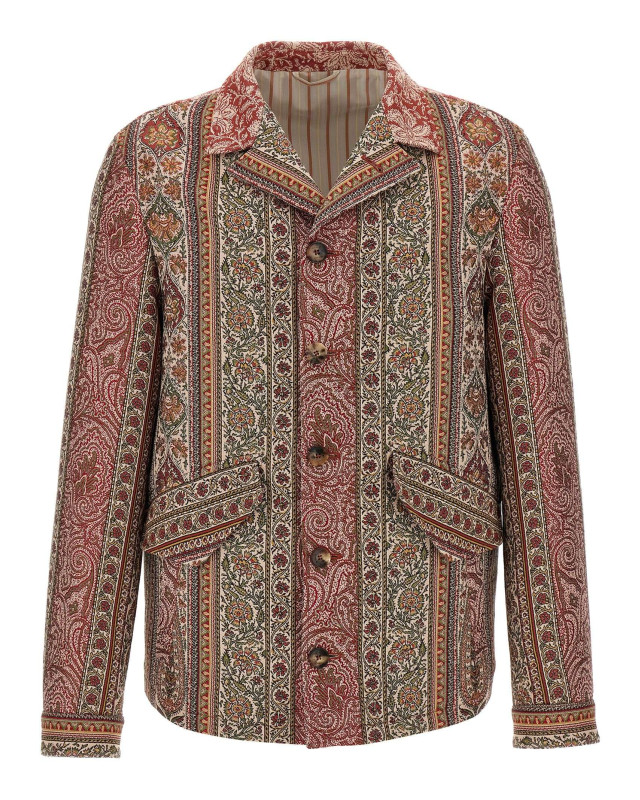 [Etro] Shirts Long Sleeve SS25 MRBA006999TPE01S9865