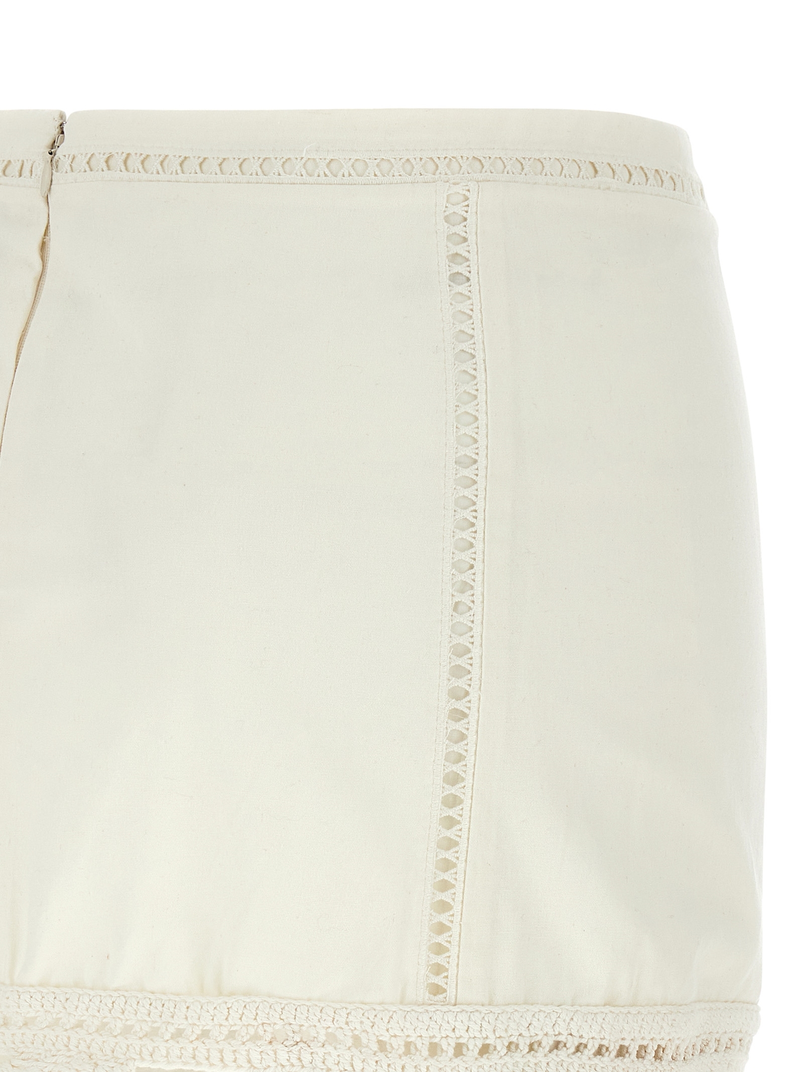 [Isabel Marant] Mini skirt SS25 JU0325FAC1J12I20WH