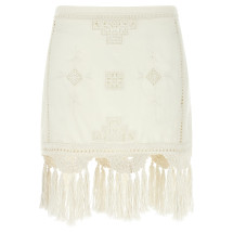[Isabel Marant] Mini skirt SS25 JU0325FAC1J12I20WH