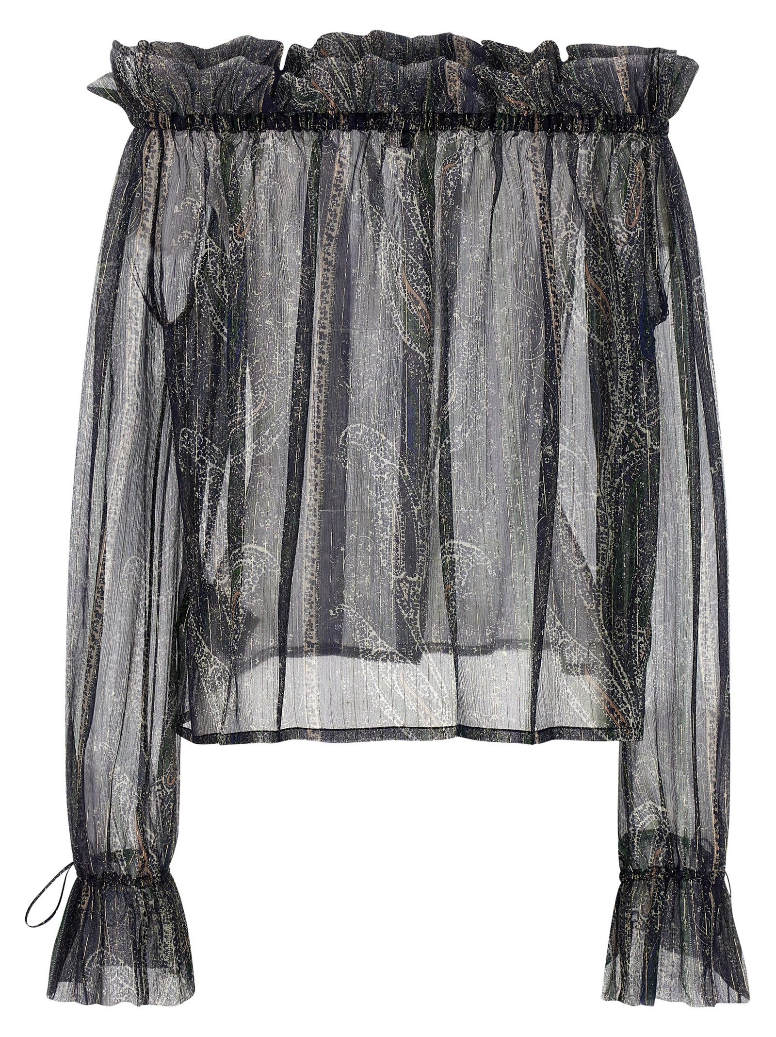 [Saint Laurent] Blouse SS25 823001Y4K854007