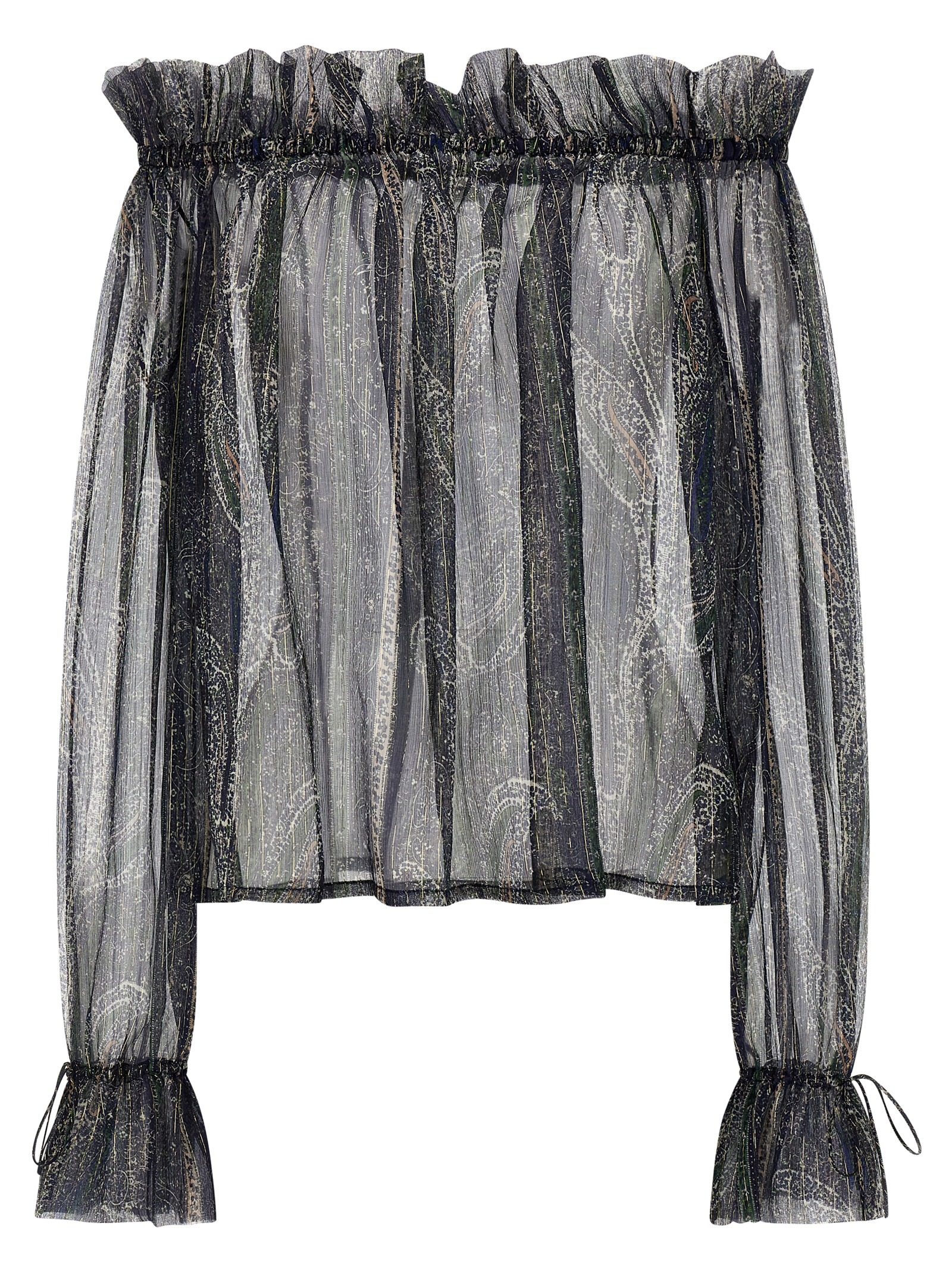 [Saint Laurent] Blouse SS25 823001Y4K854007