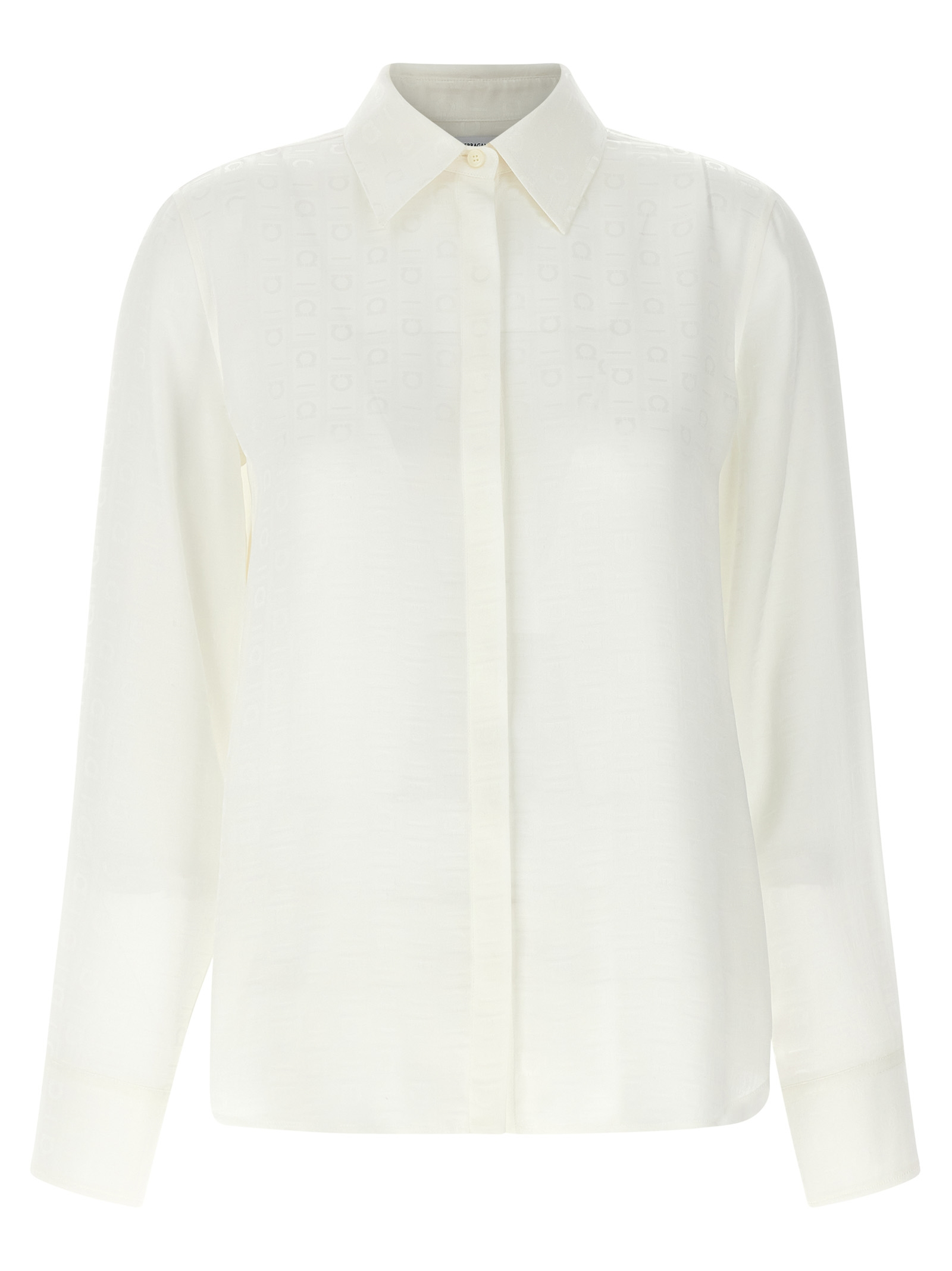 [Ferragamo] Shirts Long Sleeve SS25 781825MASCARPONE