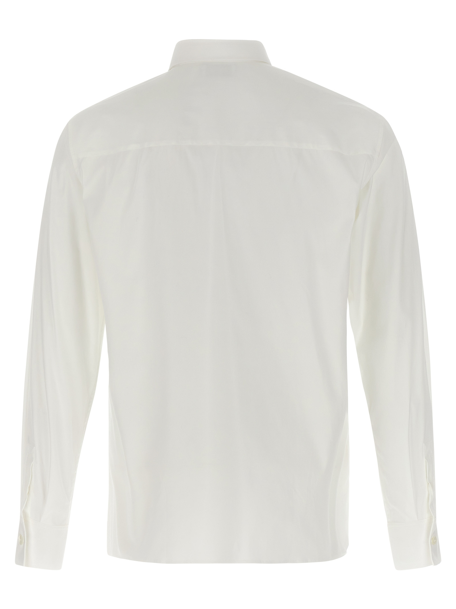 [Ferragamo] Shirts Long Sleeve SS25 780366WHITE