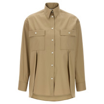 [Ferragamo] Shirts Long Sleeve SS25 780916STONE