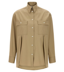 [Ferragamo] Shirts Long Sleeve SS25 780916STONE