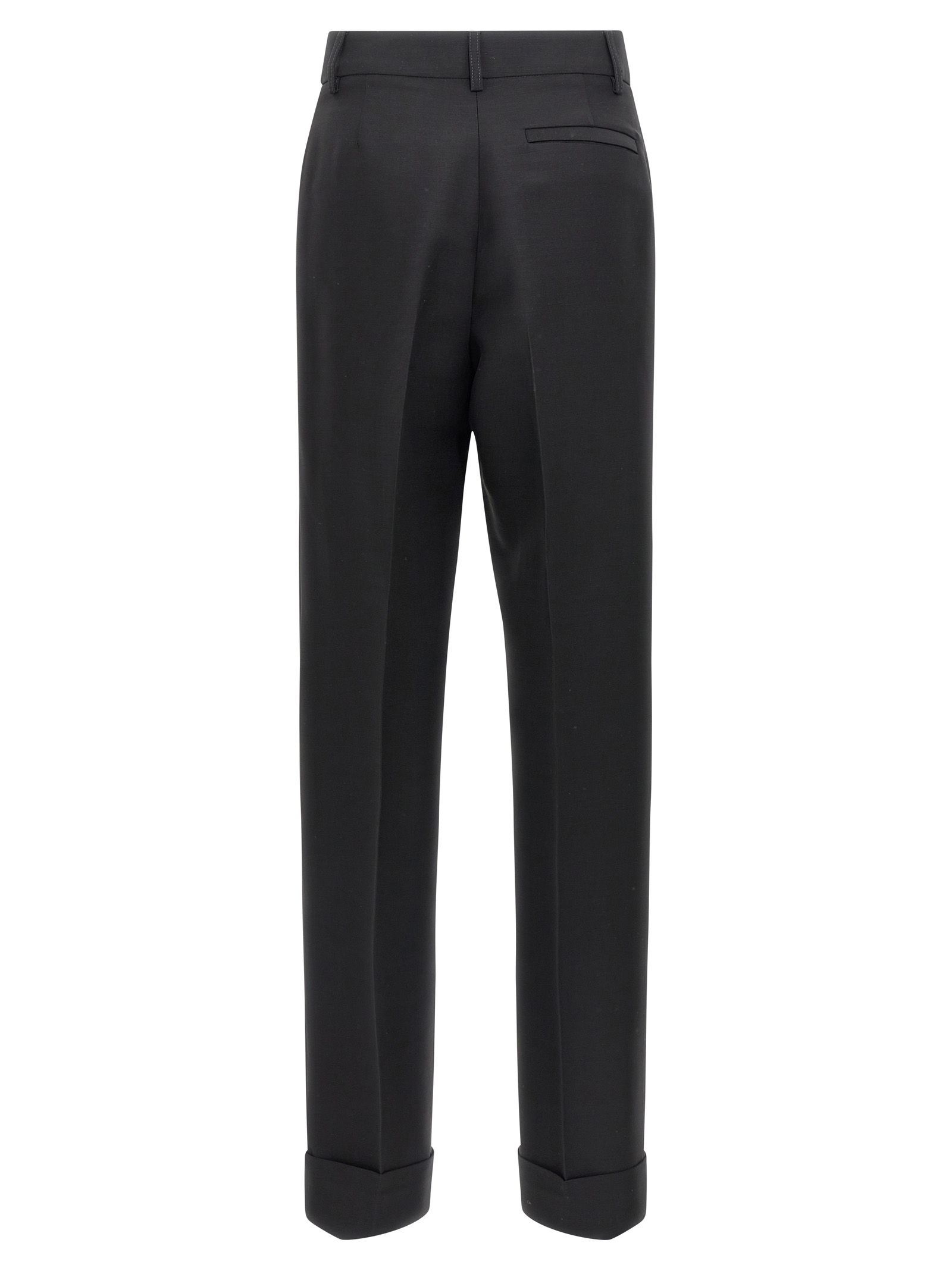 [Ferragamo] Trousers SS25 780902NERO