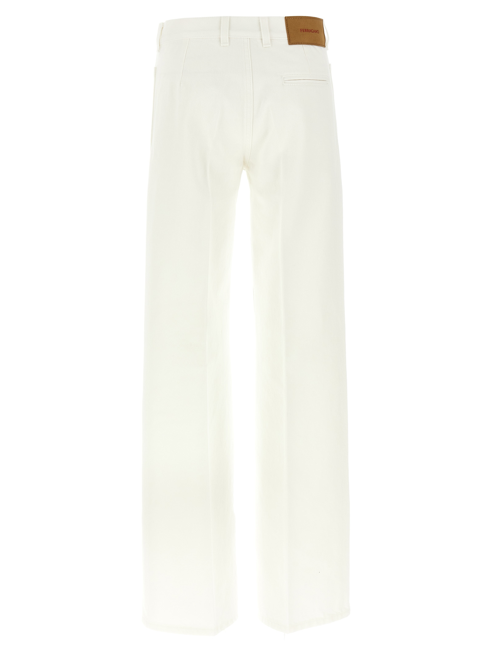 [Ferragamo] Jeans SS25 780548WHITE