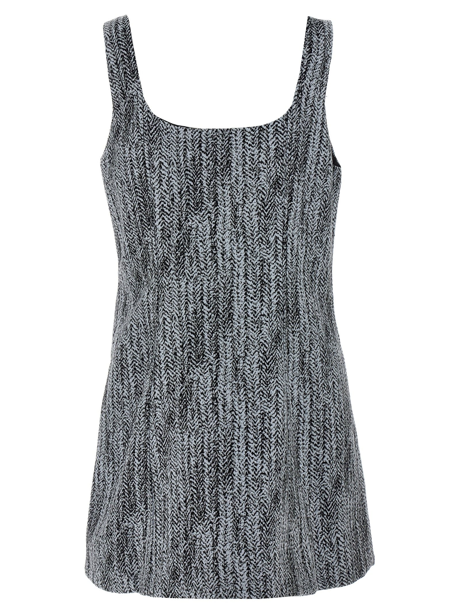 [GANNI] Sleeveless dress SS25 W0186371
