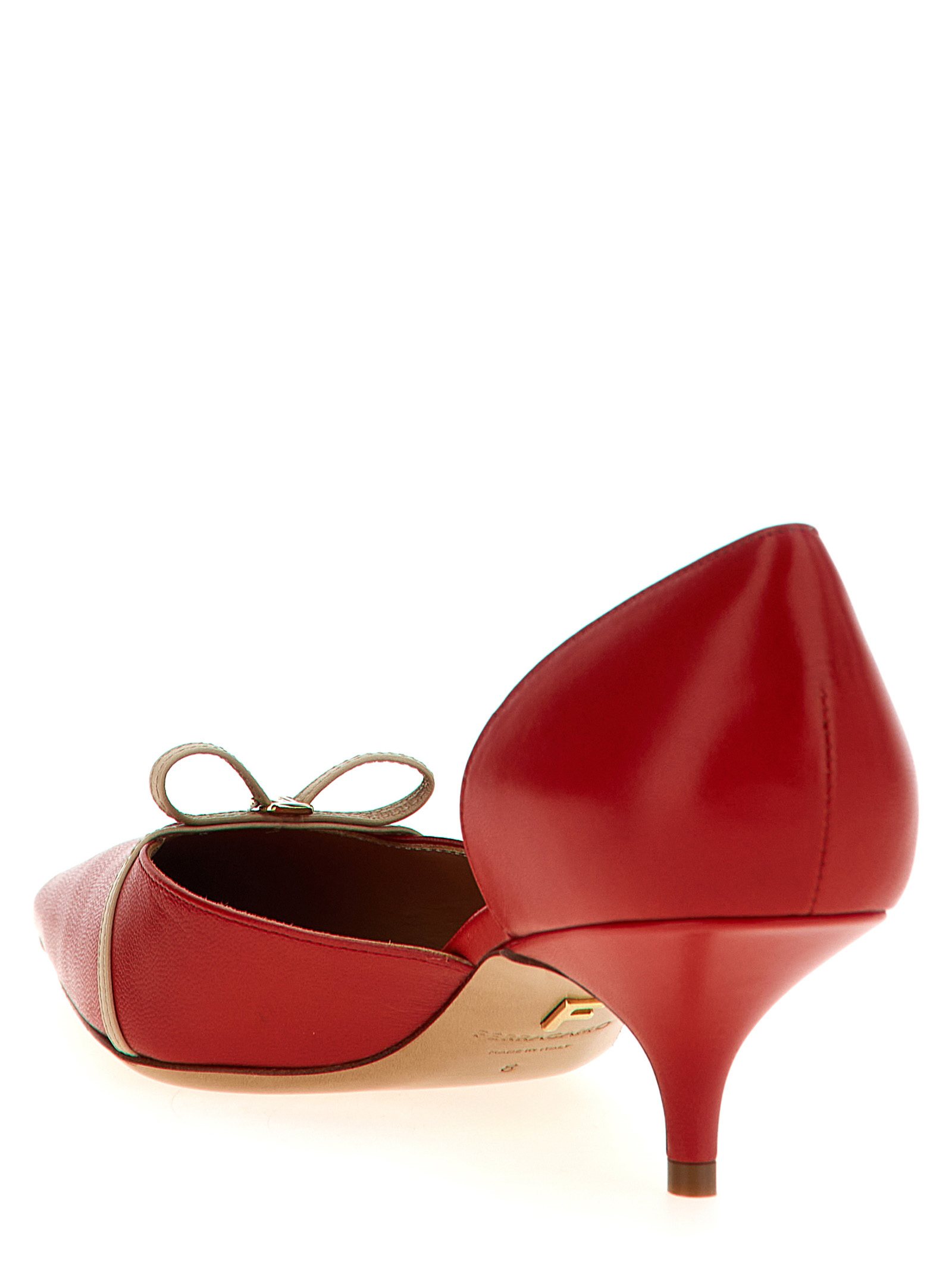 [Ferragamo] Pumps SS25 781083FLAMERED